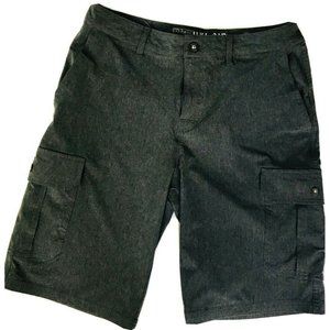 BKE ATHLETIC FIT GREY SHORTS SIZE 30W/24L